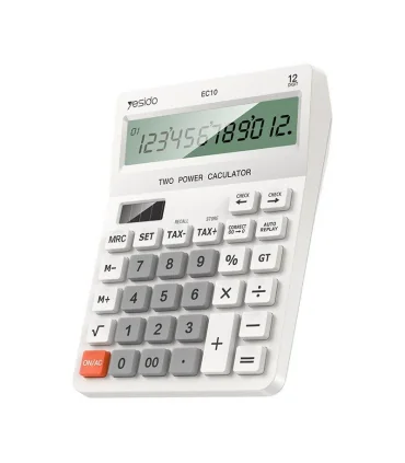ماشین حساب دیجیتال یسیدو Yesido EC10 Dual Power Source Calculator