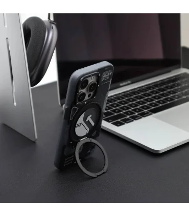 قاب یانگ کیت ایفون 16 پرو Youngkit Cyberpunk 360 rotation Ring Stand Iphone 16 Pro