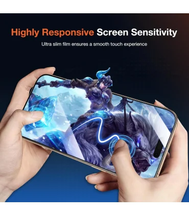 گلس قالب نصب اسان کوزوم ایفون 16 پرو KUZOOM PROTECT IP16 PRO