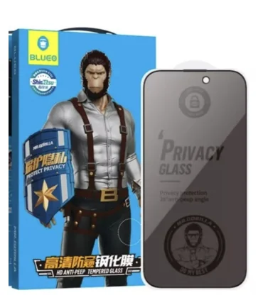 گلس پرایویسی بلو ایفون 14 پرومکس Blueo HD Privacy Tempered Glass Iphone 14 Pro Max