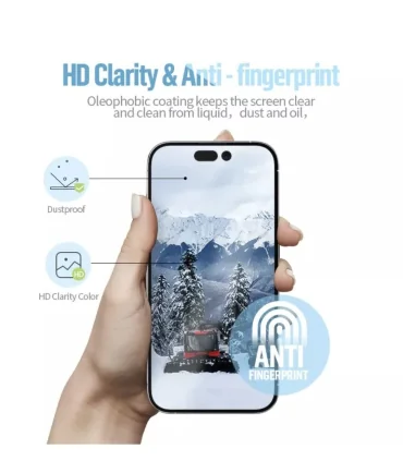 سه سنترگلس پرایویسی بلو ایفون 15 Blueo HD Privacy Tempered Glass Iphone 15