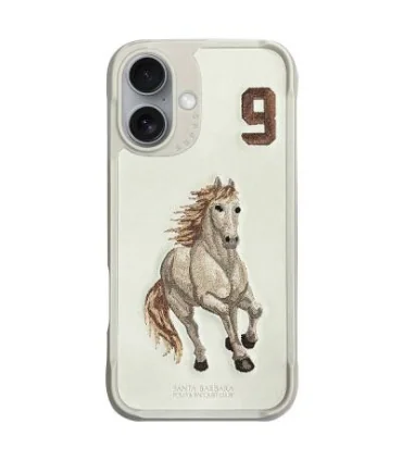 قاب ایفون 16چرمی پولو مدل Santa Barbara Case iPhone 16 Polo BORIS