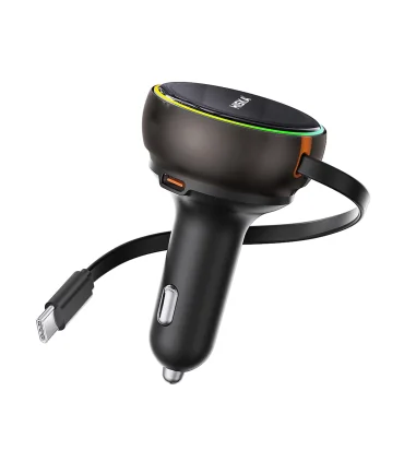شارژر فندکی فست شارژ 80 وات هیسکا Hiska HCC-337