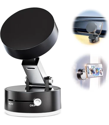هولدر وکیومی مکانیکی قوی Vacuum Magnetic Suction Phone Holder