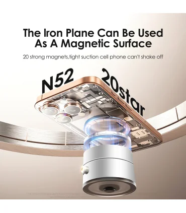 هولدر وکیومی مکانیکی قوی Vacuum Magnetic Suction Phone Holder