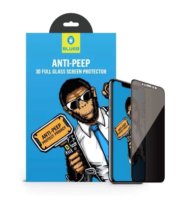 گلس پرایویسی بلو ایفون Glass 3Anti-Peep Protect Privacy BLUEO Iphone XS/11 PRO