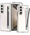 قاب لاکچری سامسونگ زد فولد 6 دارای جای قلم Crystal Case S PEN Gkk Galaxy Z FOLD 6