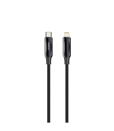 کابل شارژ تایپ سی به لاتنینگ هیسکا مدل HISKA LX-16CL