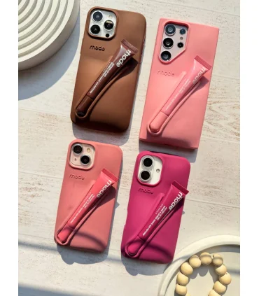 قاب ایفون 15 همراه لیپ گلاس رود Case Iphone 15 rhode