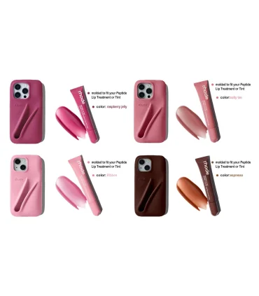 قاب ایفون 16 همراه لیپ گلاس رود Case Iphone 16 rhode