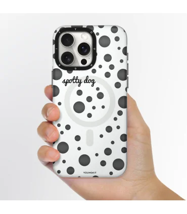 قاب یانگ کیت ایفون 16ای Youngkit Polka Dots Magsafe iphone 16e