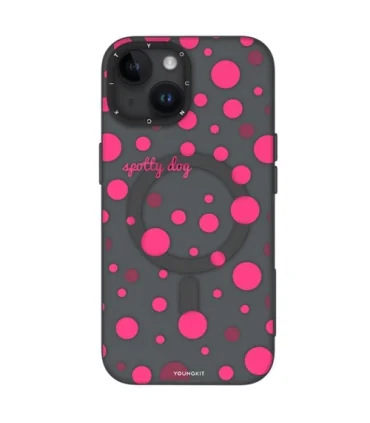 قاب یانگ کیت ایفون 16ای Youngkit Polka Dots Magsafe iphone 16e