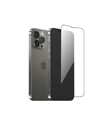 گلس انتی بدون حاشیه Blueo Full Cover Tempered Glass for iPhone 13 Pro/13