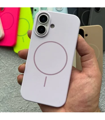 قاب سیلیکونی مگسیف دار ایفون 16 پرومکس همراه با جاکارتی Case Silicon Mag Iphone 16 Pro Max