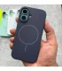 قاب سیلیکونی مگسیف دار ایفون 16 پرومکس همراه با جاکارتی Case Silicon Mag Iphone 16 Pro Max