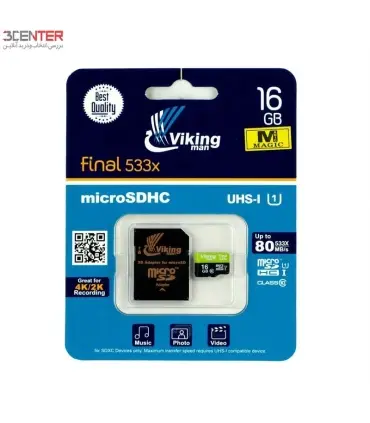 رم 16 گیگ Vikingman 16GB Class10 UHS-I U1 Memory Card