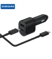 شارژر فندکی 60 وات صد در صد اورجینال سامسونگ مدل EP-L5300XBEGWW همراه کابل USB-C
