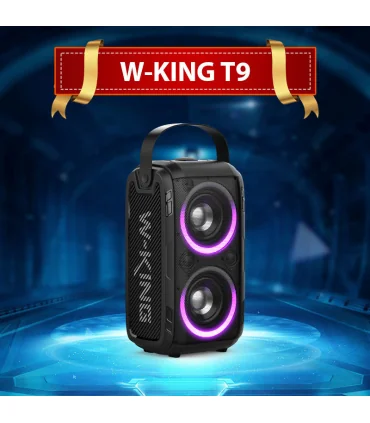 اسپیکر بلوتوثی قابل حمل دبلیوکینگ مدل W KING T9
