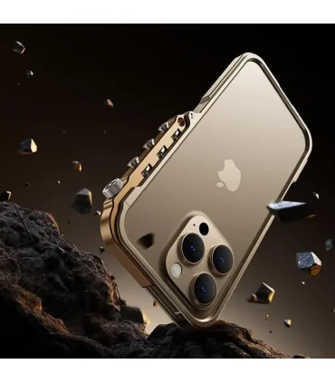 بامپر فلزی حرفه ای ایفون 16 پرومکس Bumper Metal Iphone 16 pro max