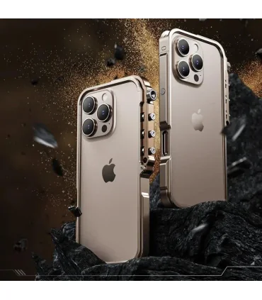 بامپر فلزی حرفه ای ایفون 16 پرومکس Bumper Metal Iphone 16 pro max