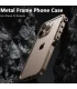 بامپر فلزی حرفه ای ایفون 16 پرومکس Bumper Metal Iphone 16 pro max