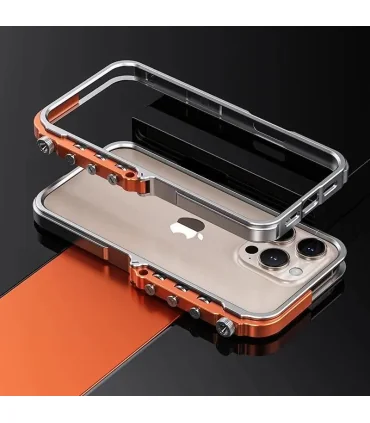 بامپر فلزی حرفه ای ایفون 16 پرومکس Bumper Metal Iphone 16 pro max