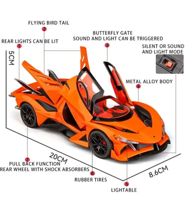 ماکت ماشین فلزی دودزا XINHAODI MODEL CARS