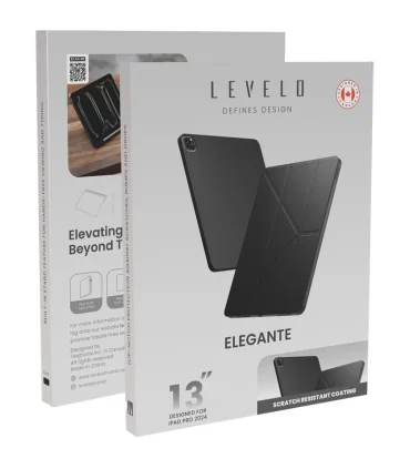 کیف آیپد پرو 13 اینچ 2024 برند لولو مدل الگانت Levelo Elegante Case for iPad Pro 13 2024