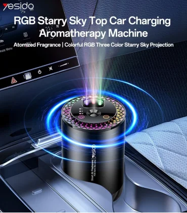 خوشبوکننده و سقف کهکشانی خودرو یسیدو Yesido VC14 RGB Ambient Car Diffuser