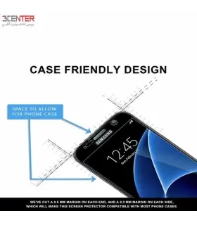 برچسب ضد ضربه نانو فول کاور s6 edge برند gzitop