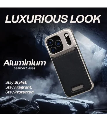 قاب حرفه ای فلزی ایفون 17 پرو Case NJOYNY Metall MAG Iphone 17 Pro