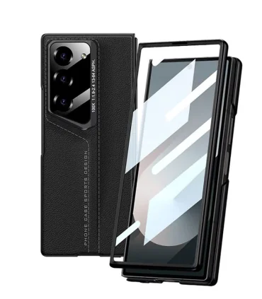 قاب چرم پورش دیزاین زد فولد 6 Case GKK Por LHT Z FOLD 6