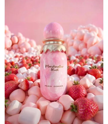 ادکلن Marshmallow Blush Paris Corner حجم 100 میل عطر شیرین گورماند مارشمالویی