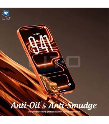 گلس لیتو ایفون 17 پرومکس قالب نصب دار پک دو عددی LIGHT SPEED MAGIC BOX LITO IPHONE 17 PRO MAX