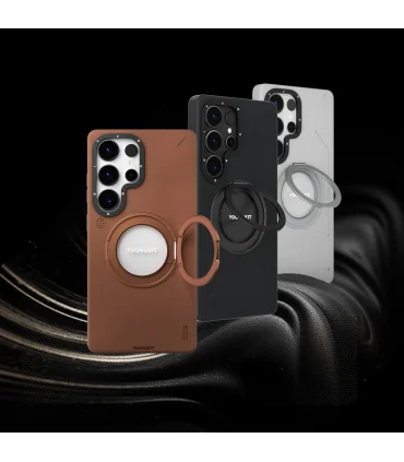 قاب یانگ کیت اس 26 اولترا Youngkit Leather 360 Rotation Ring Stand S26 Ultra