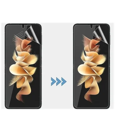 برچسب صفحه نمایش زد فلیپ 6 کامل tpu protector 360 Z Flip 6| برچسب صفحه نمایش زد فلیپ 6 کامل tpu protector 360 Z Flip 6 پوشش 360 درجه پوشش صفحه نمایش بزرگ و کوچک پوشش پشت گوشی پوشش لولایی گوشی کاملا شفاف نصب آسان پک کامل 