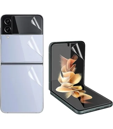 برچسب صفحه نمایش زد فلیپ 6 کامل tpu protector 360 Z Flip 6| برچسب صفحه نمایش زد فلیپ 6 کامل tpu protector 360 Z Flip 6 پوشش 360 درجه پوشش صفحه نمایش بزرگ و کوچک پوشش پشت گوشی پوشش لولایی گوشی کاملا شفاف نصب آسان پک کامل 