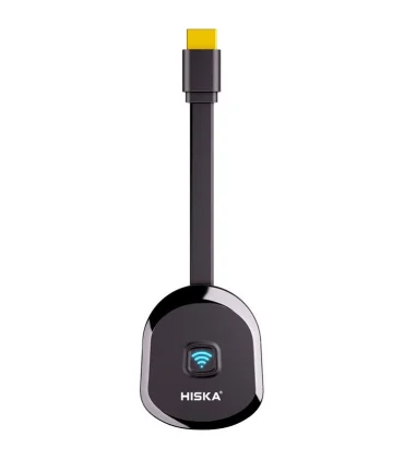 دانگل HDMI هیسکا مدل Hiska HR-30 انتقال تصویر بی‌سیم 8K Mirror Cast