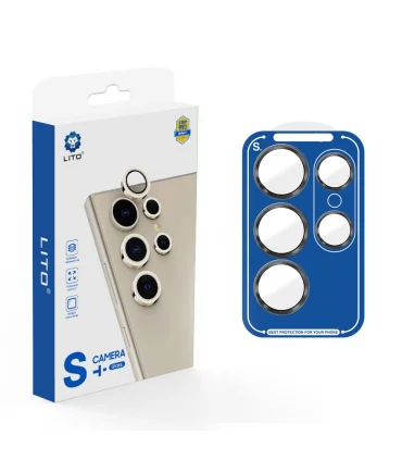 گلس لنز لیتو اس 26 اولترا Lito 3D Full Cover Camera Lens S26 ULTRA