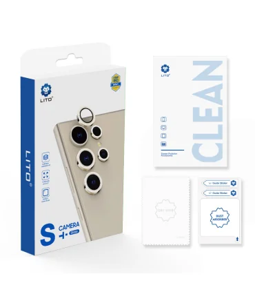 گلس لنز لیتو اس 26 اولترا Lito 3D Full Cover Camera Lens S26 ULTRA