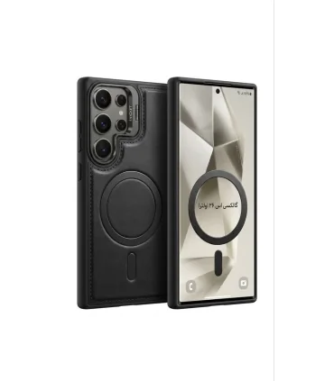 قاب چرمی استند دار سامسونگ اس 25 اولترا Case Stand S25 Ultra