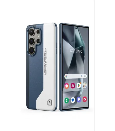 قاب لاکچری مگسیف دار چرم اس 26 اولترا Case Mag Lux S26 Ultra