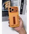 قاب مگنتی هولدردار ایفون Iphone 18 Pro Max به همراه جاکارتی مگ سیف و استند فلزی