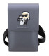 کیف چرمی رودوشی کارل و گربه Karl Lagerfeld Wallet M67