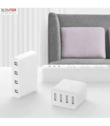 شارژر می شیائومی با 4 سوکت USB