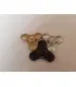 اسپینر فلزی سه پره ای طرح دایره ای Fidget Spinner Metal Rainbow Circle