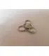 اسپینر فلزی سه پره ای طرح دایره ای Fidget Spinner Metal Rainbow Circle