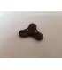 اسپینر فلزی سه پره ای طرح دایره ای Fidget Spinner Metal Rainbow Circle