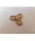 اسپینر فلزی سه پره ای طرح دایره ای Fidget Spinner Metal Rainbow Circle