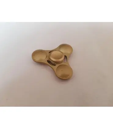 اسپینر فلزی سه پره ای طرح دایره ای Fidget Spinner Metal Rainbow Circle